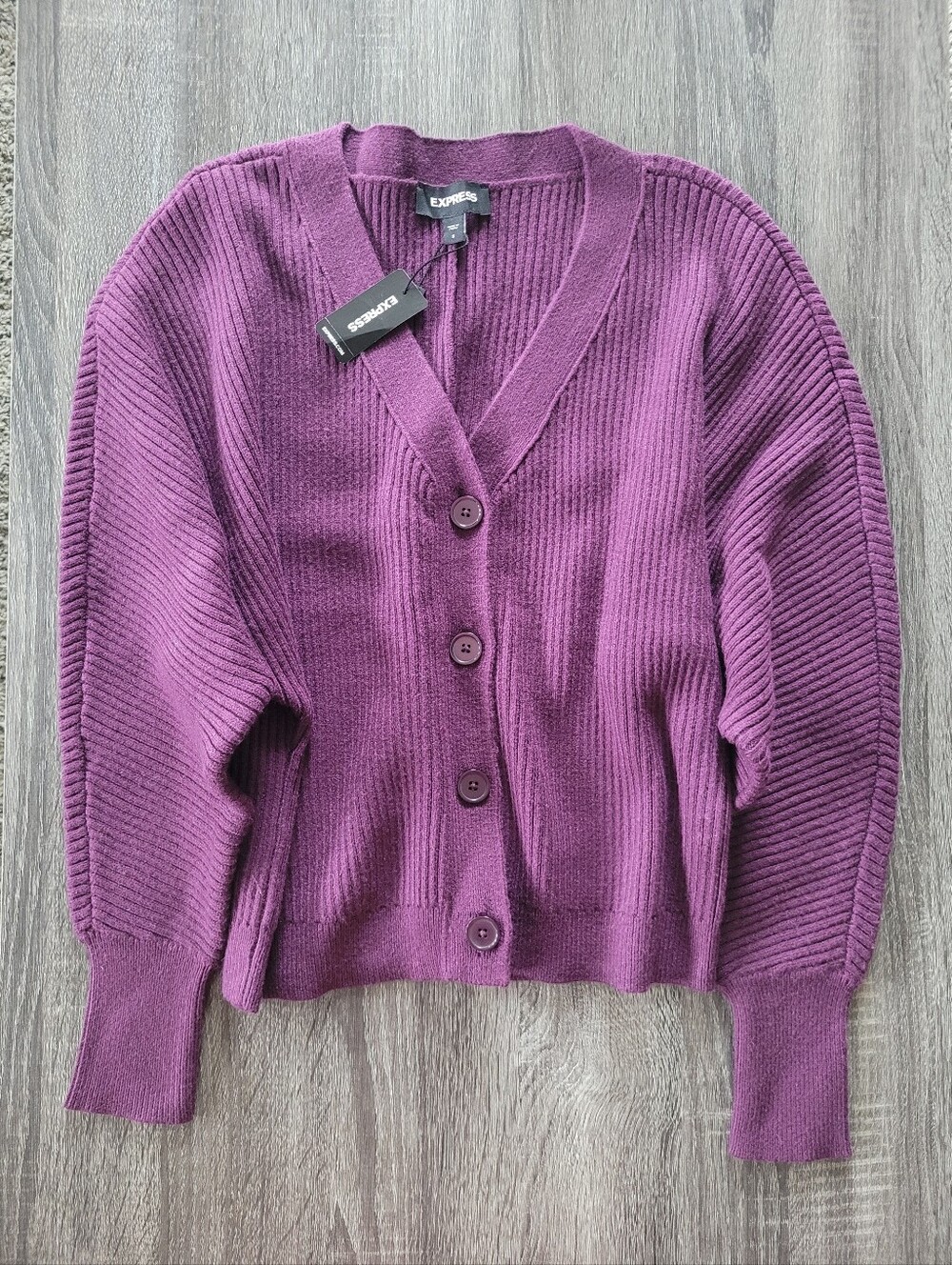 NWT Express V-Neck Dolman Sleeve Cardigan